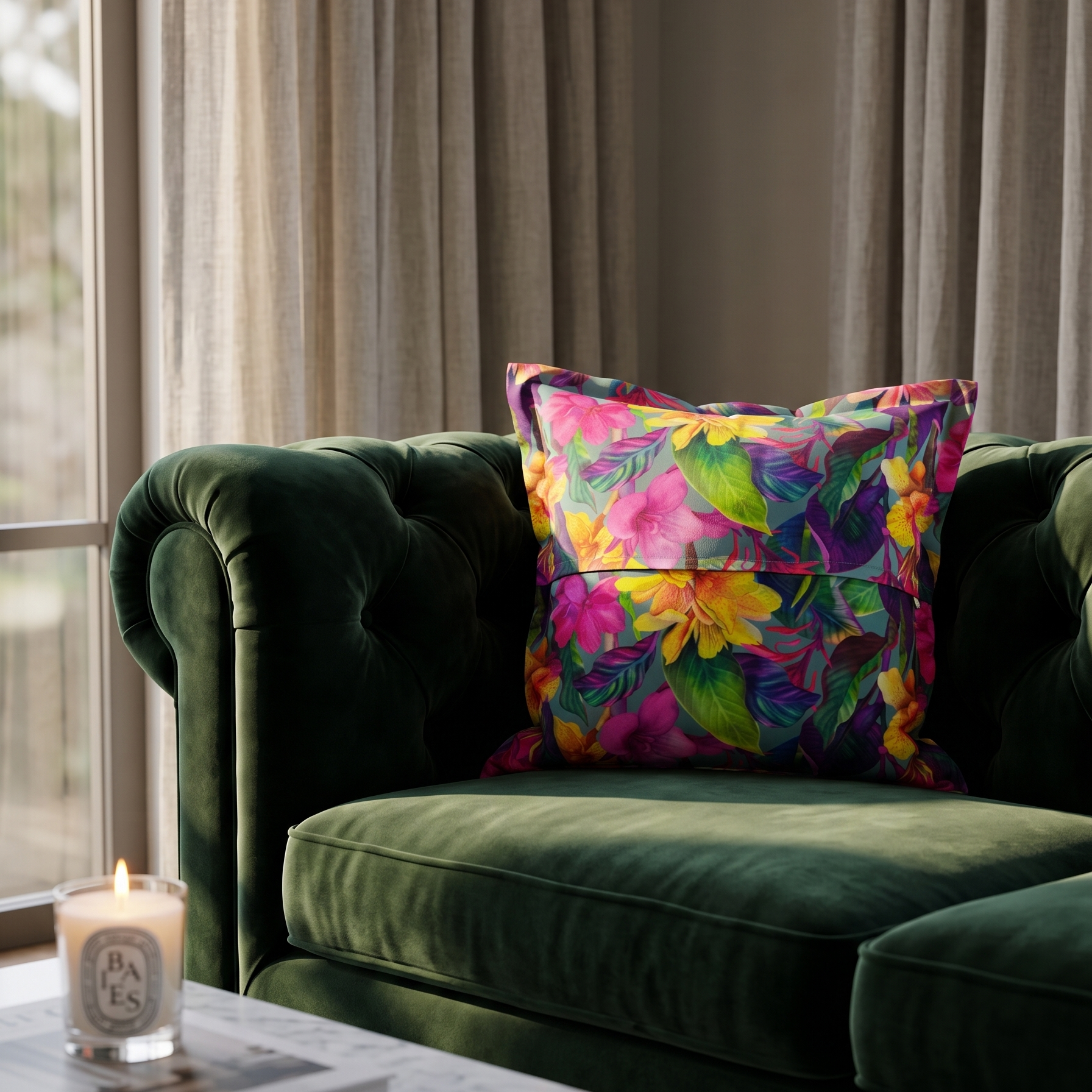 Cuscino Floreale Design: Dettaglio Home Decor