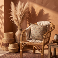 Cuscino Lusso con Motivo Mandala: Arredo Salotto Accogliente