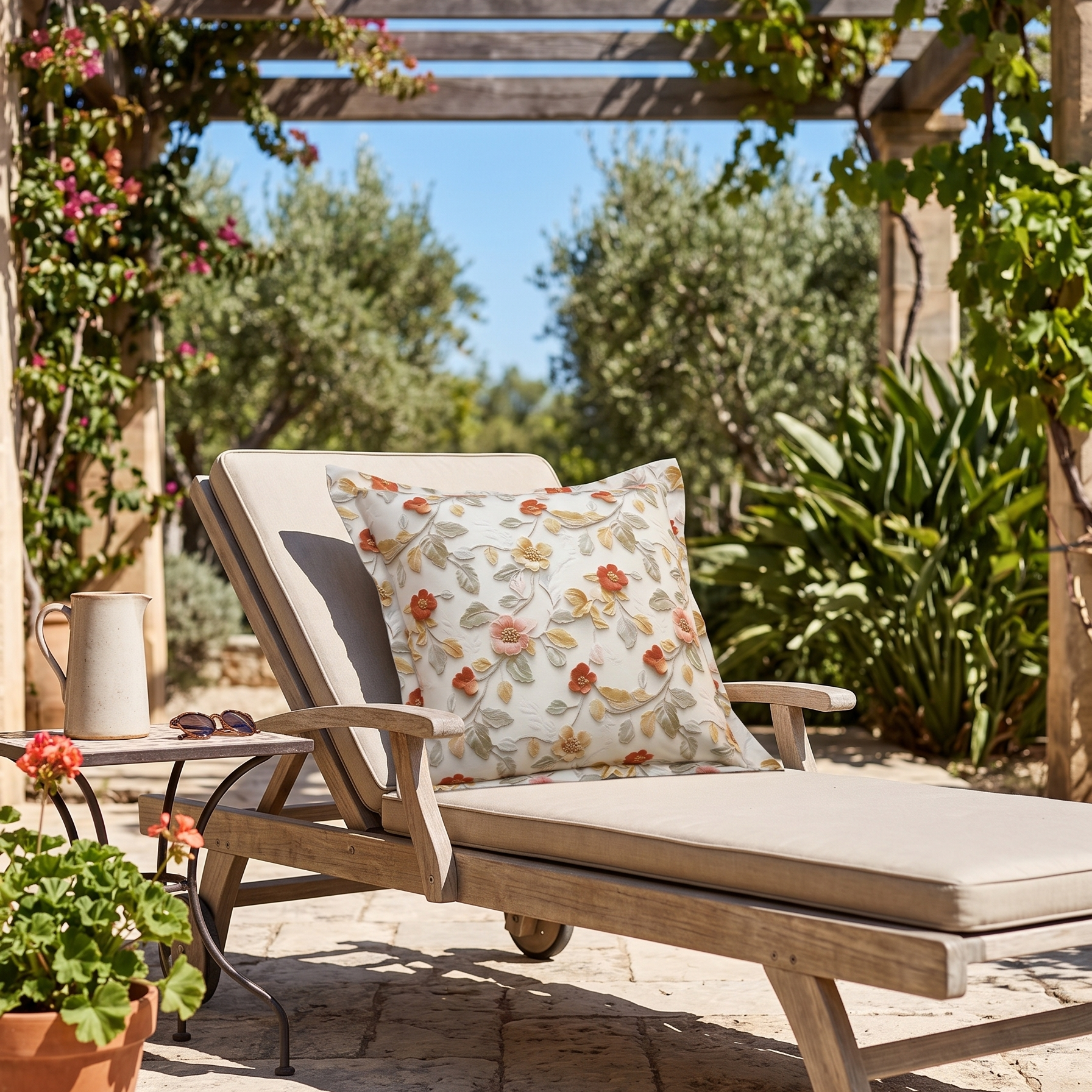 Cuscino Floreale Lusso: Arredo Salotto Elegante e Chic