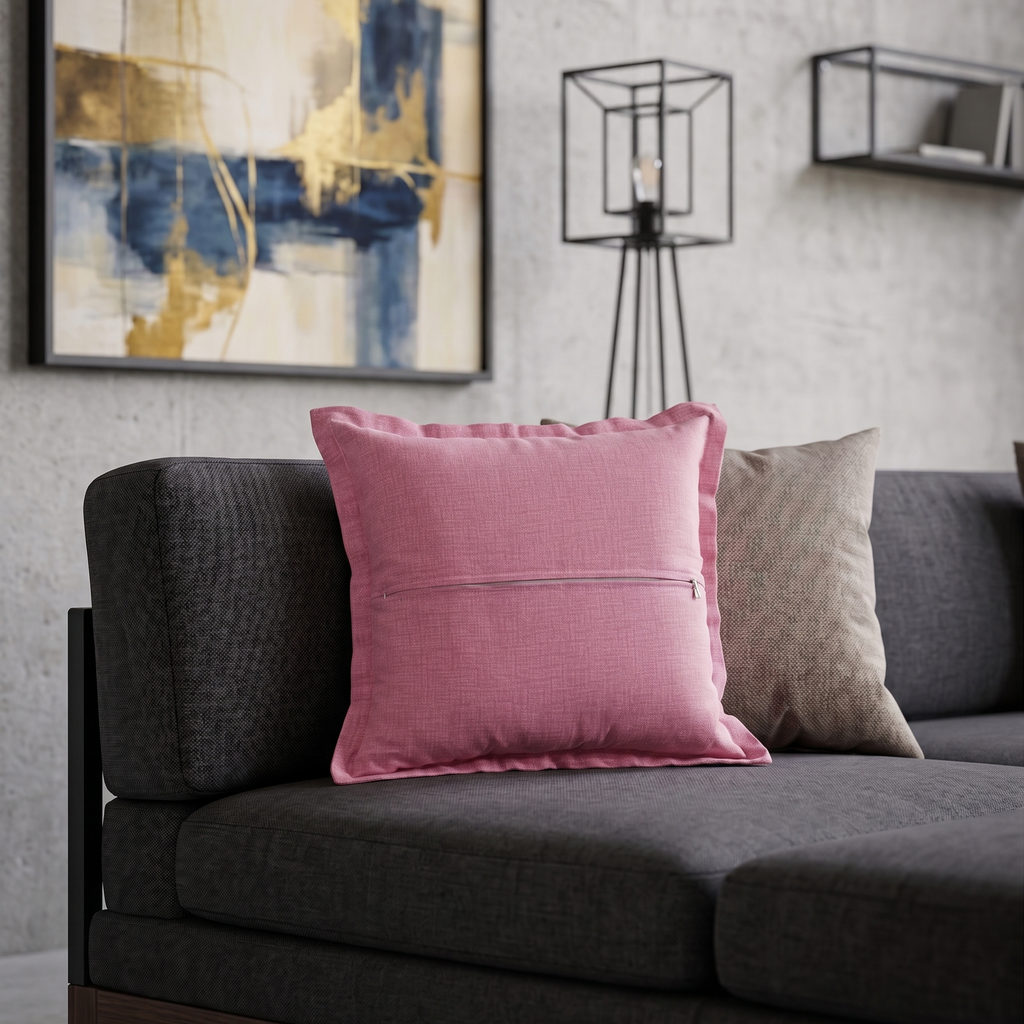 Cuscino Design Moderno Rosa | Arredo Salotto Elegante e Cozy