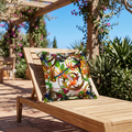 Cuscino Arredo Tropical Chic per un Salotto di Design