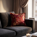 Cuscino Elegante Floreale, Design Cozy Chic per Camera e Divano