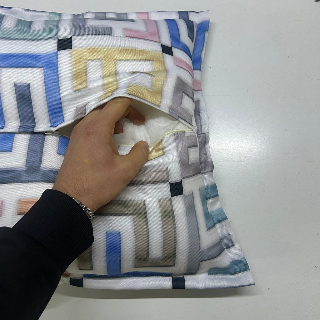 Cuscino Design Moderno Geometrico | Arredo Salotto Elegante
