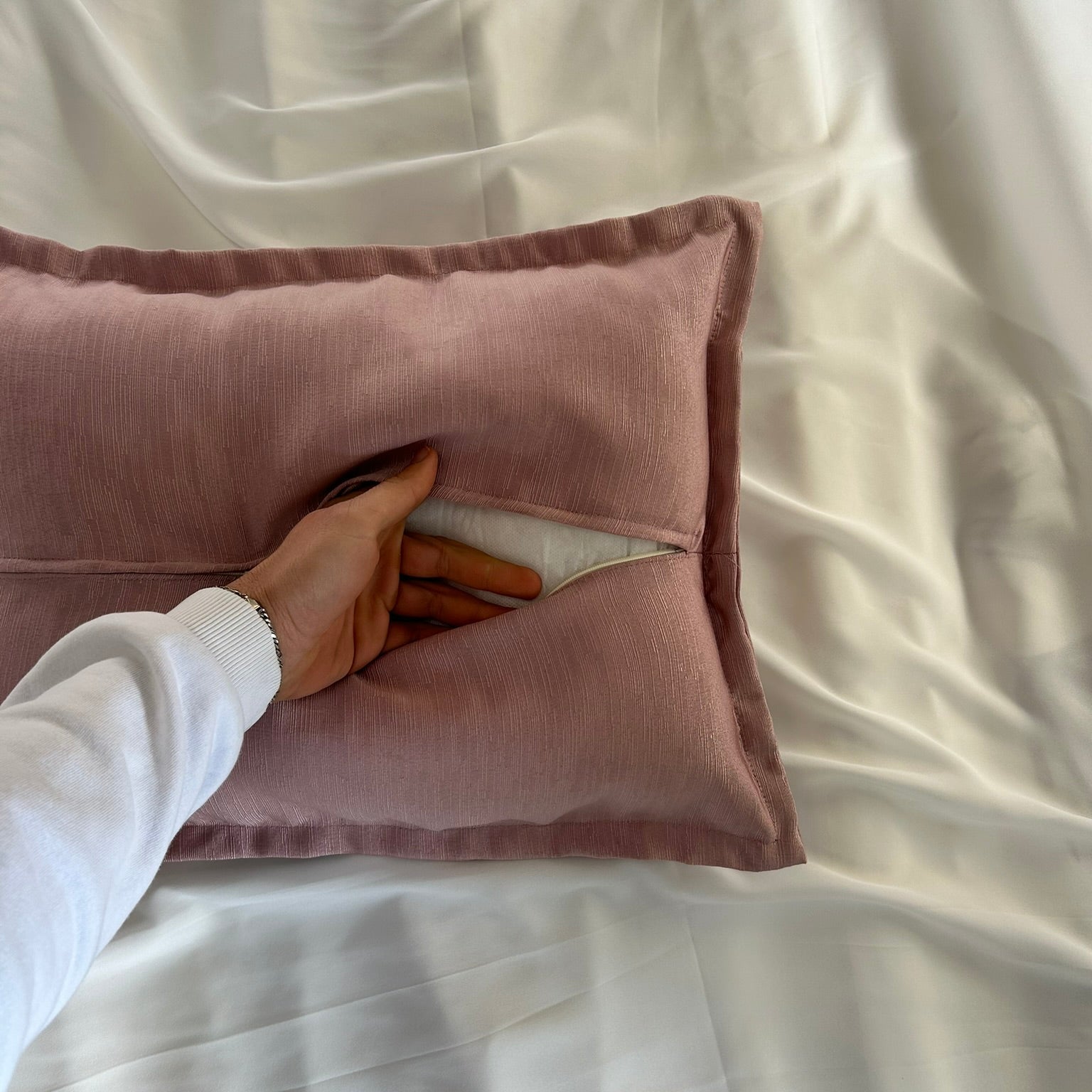 Cuscino Rosa Cipria Stile Nordico: Home Decor per Arredo Salotto
